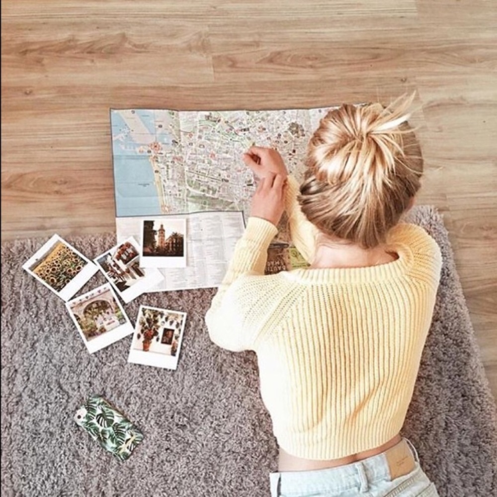 Brandy Melville Yellow Sweater